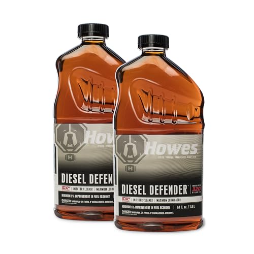 Howes Diesel Defender 64-Ounce Injector Cleaner and Diesel Fuel Lubricator 2-Pack (Two 64-Ounce Bottles)