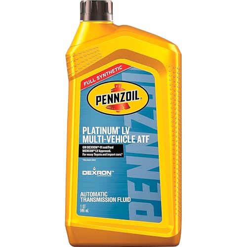 Pennzoil Full Synthetic Automatic Transmission Fluid, Platinum LV Multi-Vehicle, 1 Qt.