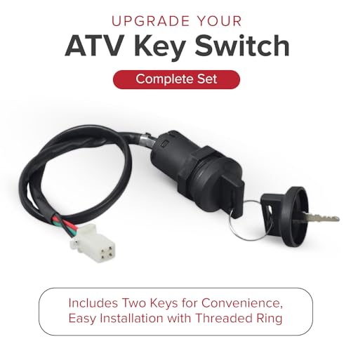 AlveyTech Key Ignition Switch for Coleman AT125 & TaoTao Raptor 200