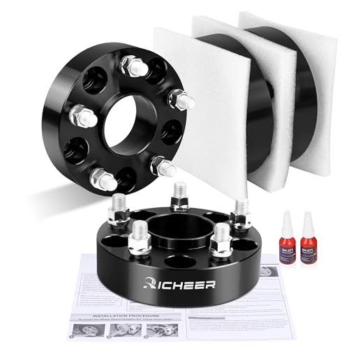 Richeer 1.5 inch 5x120 Hub Centric Wheel Spacers for Camaro CTS XTS Equinox - size: Thickness: 1.5 inch