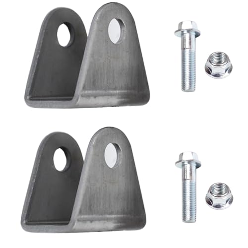 4-pack shock mount,Steel base shock absorption suspension bracket mounting compatible with Motorcycle Dirt Pit Bike ATV Go Kart