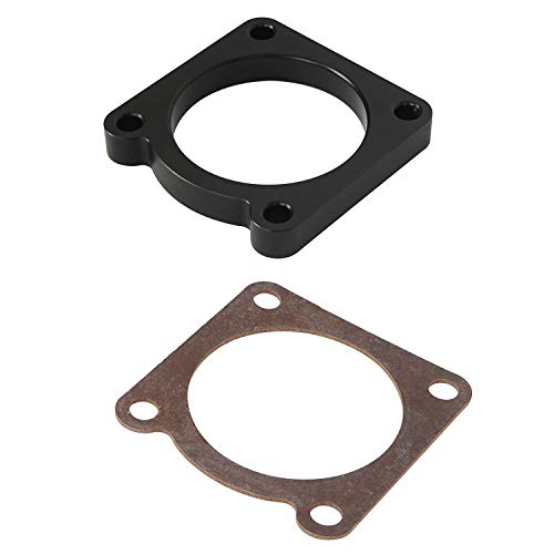 Hooke Road 3.8L V6 Engine Throttle Body Spacer for Jeep JK Wrangler 2007 2008 2009 2010 2011