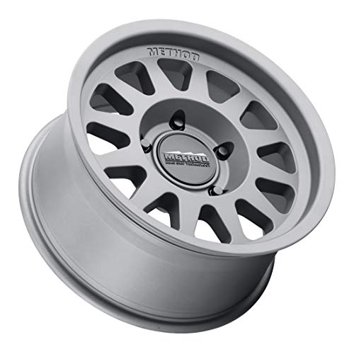 Method Race Wheels 704 Titanium 17x8.5" 5x5.5", 0mm offset 4.75" Backspace, MR70478555800 - color: Titanium, size: 17x8.5 inches, 5x5.5, 0/4.75"