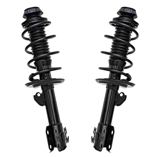 Detroit Axle - 6pc Front Struts Kit for 2012-2015 Toyota Prius C - size: 6AQS47252/Shock Kit