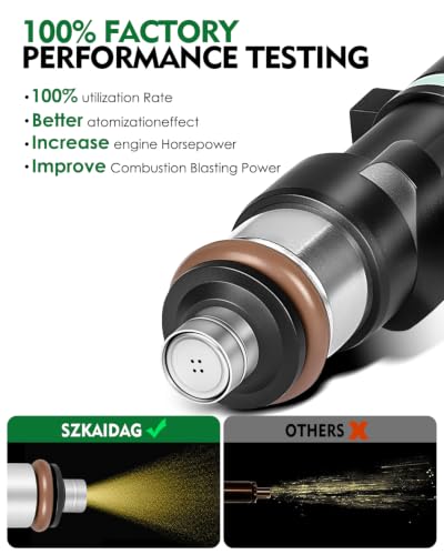 0280158005 3.5L V6 Fuel Injectors for:-Nissan Altima 2004-2006 - size: 0280158005(6)