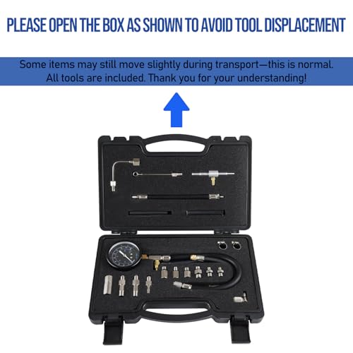 Lichamp Automotive Fuel Pressure Test Kit, for Car/Truck/Motorcycle