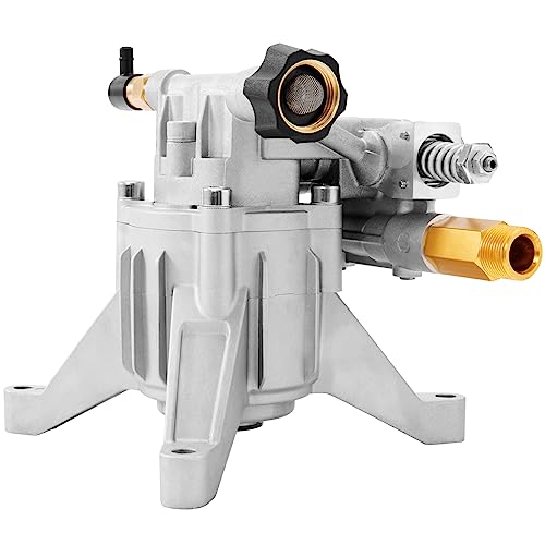 VEVOR Pressure Washer Pump, 7/8" Shaft Vertical, 2600 PSI, 2.5 GPM, Replacement Power Washer Pumps Kit, Parts Washer Pump, Compatible with Honda, Simpson, RYOBI, Briggs & Stratton, Subaru, Craftsman - style: 2.5 GPM