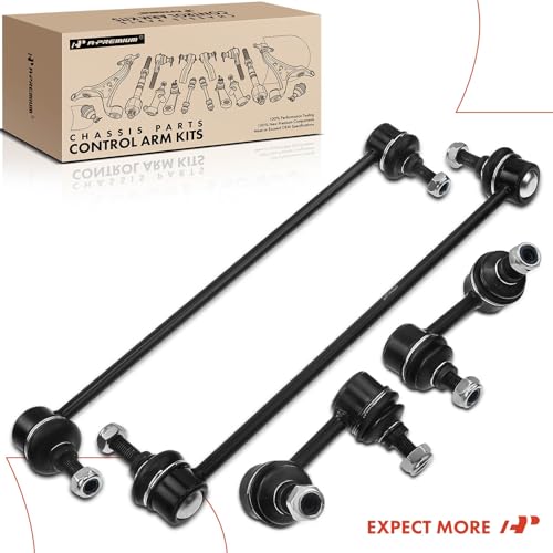 A-Premium Front & Rear Sway Bar Link Stabilizer Bar End Link Kit