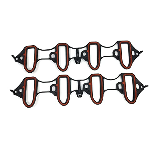 Partsflow 5 Knock Sensor Harness Intake Manifold Gasket Kit For GM LS1 LQ4 LQ9 6.0L 5.3L 5.7L For Buick For Cadillac For Chevrolet For GMC For Hummer For Isuzu For Saab OE#10456603 - color: 12601822,213-3521,89060413