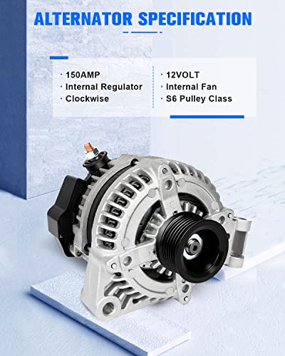 New Alternator Compatible with Land Rover for 11206 - size: 11206