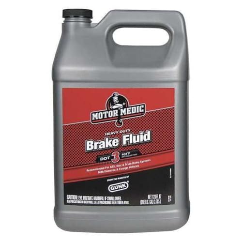 Niteo Motor Medic M4434 DOT 3 Heavy Duty Brake Fluid - 1 Gallon - size: One Each, Gallon