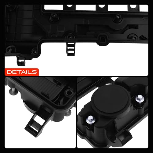 A-Premium 1.4L Turbo Engine Valve Cover, with Gasket & Bolts & Cap, Compatible with 2011-2021, Chevy Cruze Sonic Trax Volt, Buick Encore, Cadillac ELR, Replaces # 25198874, 55573746