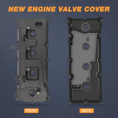 Nilight Pair Engine Valve Cover with Gasket Replace# 13264ZE01A 13264ZE00A - size: for Nissan NV2500 NV3500 2012-2017 & Infiniti