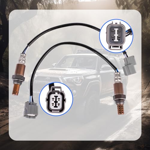 234-9064 234-4733 Oxygen Sensor Upstream Downstream O2 Sensor Compatible for Honda Element EX/LX/SC/DX L4 2.4L 2003 2004 2005 2006 2007 2008 2009 Set of 2
