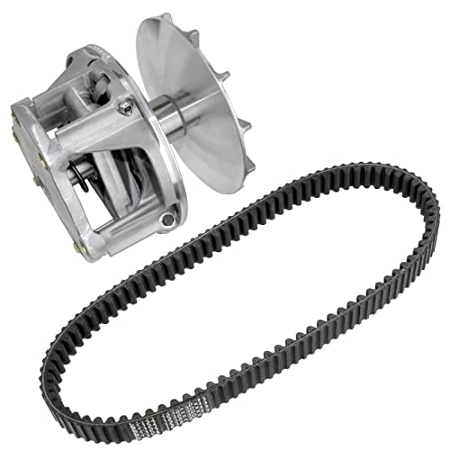Caltric Complete Primary Drive Clutch with Aramid Belt Compatible with Polaris Sportsman 570 2014 2015 2016 2017 2018 2019 2020 2021 2022-2024