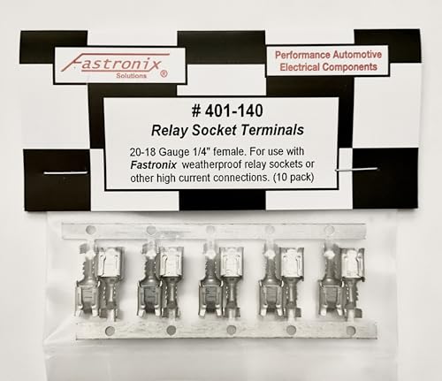 Fastronix Weatherproof Relay Terminals 20-18 Gauge 10 Pack - size: 20-18 Gauge Pins