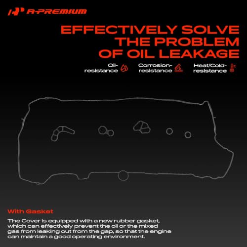 A-Premium Engine Valve Cover with Gasket & Grommets