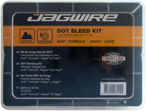 Jagwire DOT Oil Bleed Kit Avid Formula Hayes Hope