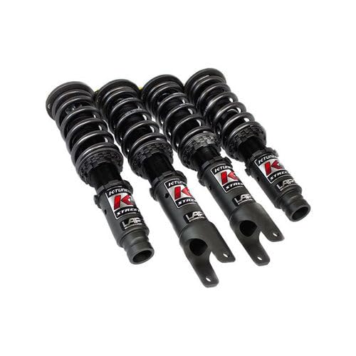 K Tuned K1 Street Coilovers – Enhance Your Ride with Customizable 12-way Damping, Compatible with EG/DC/EK Chassis (1992-2000 Honda Civic/Integra) (KTD-K1R-EG) - size: 1992-2000