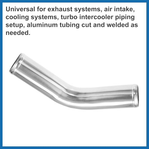 45mm 1.75" OD 4" 100mm Leg Length Universal Tube Intercooler Pipe