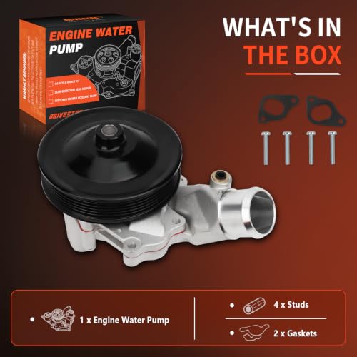 LR033993 Engine Water Pump Kit for Jaguar XF Range Rover - size: LR033993