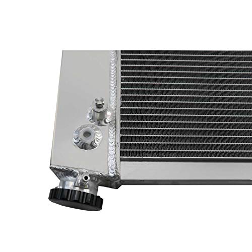 ECMRAD 3 Row Aluminum Radiator Compatible with Chevy K5 Blazer C10 C20 C30 1969-1972 1970 1971 5.0L 5.7L V8 350 307 Performance Engine Cooling