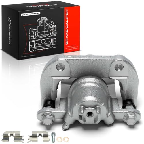 A-Premium Rear Left Driver Disc Brake Caliper with Bracket - style: Rear Driver Side
