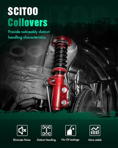 SCITOO Coilovers Struts Compatible with 2011-21 for Dodge Adjustable Height