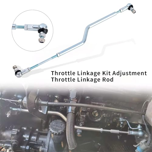 Throttle Linkage Kit Adjustment Throttle Linkage Rod Fit For Dodge Joints Dodge P-Pump-Compatible with Dodge 1994-1998, Dodge Ram 2500 1994-1998, Dodge Ram 3500 1994-1998, Dodge Cummins P7100