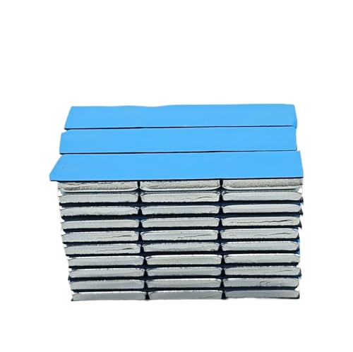 C-HORSE 540 Pcs,1 Oz, Zinc, Adhesive Stick On Wheel Weights, Blue Adhesive Easy Peel Tape - (1 Oz, Zinc, 6 Boxes, 540 Pcs) Wheel Weights Stick On Wheels - color: Zinc