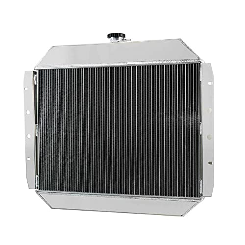 3 Rows Radiator For 1966-1979 Ford F100 F150 F250 F350 Bronco Truck V8 68 71 72 75 Core Performance High Flow Full Aluminum Racing Cooling 5.8L 6.6L 4.9L 5.0L 7.5L 5.9L 6.4L 3.9L 2.8L