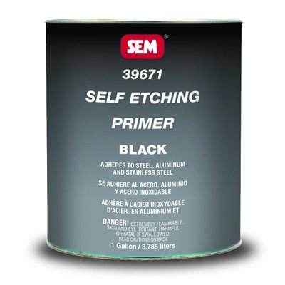 Sem Products SELF Etching Primer BBLACK Gallon