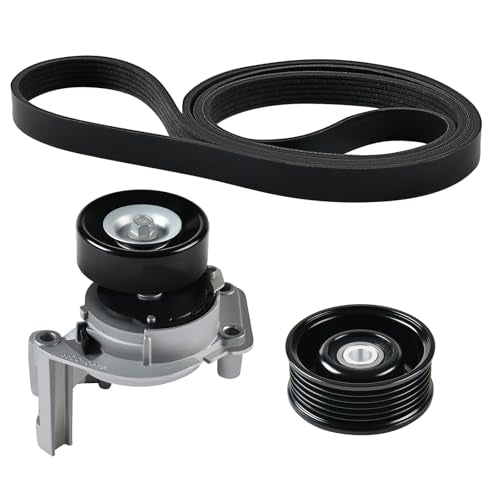 Tecoom Engine Serpentine Belt Tensioner Kit Idler Pulley for Toyota 4runner 2003-2009, Tundra 00-06, Sequoia 2001-2008, Land Cruiser Lexus GS400 GS430, GX470 LS430 LX470 SC400 4.0L 4.3L 4.7L 90K38488 - size: 90K-38488
