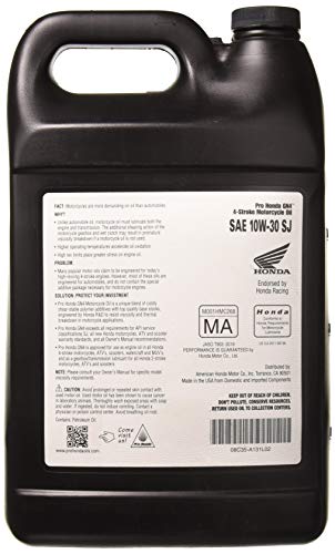 Honda Pro Honda GN4 Motor Oil - 10W30-1 Gallon/-
