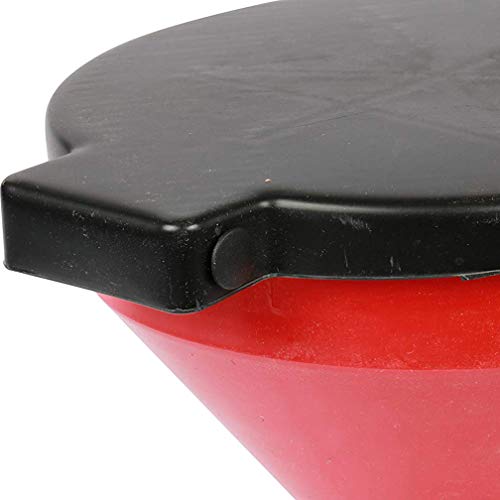 Wirthco Funnel King 4 Qt. Drum Funnel 32425 with 2" Threads & Lockable Lid - size: 4 Quart, style: With Lid