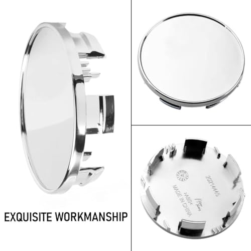 85mm(3.35in)/78mm(3.07in) Chrome Silver Car Wheel Center Hub Caps Set of 4 for Titan(2004-2021) Armada(2004-2022) #40342-7S500#40342-1LA2A #40342-5ZM0 - color: Chrome