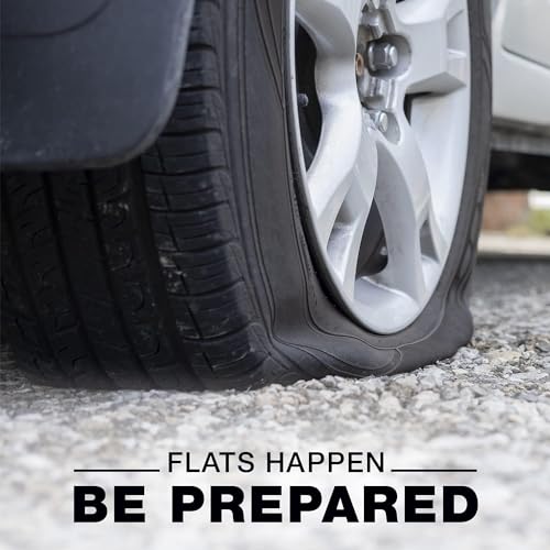 Fix-A-Flat S60420 Aerosol Emergency Flat Tire Repair and Inflator, for Standard Tires, Eco-Friendly Formula, Universal Fit for All Cars, 16 oz. (Pack of 1) - size: Sedan / Coupe