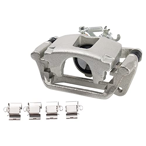 TRQ Rear Left and Right Brake Caliper Set Caliper Brackets Hardware - style: CLA32370