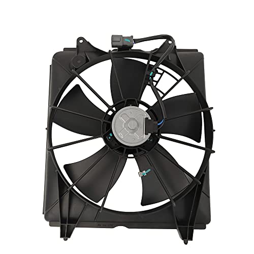 PartsFlow Radiator Cooling Fan & A/C Condenser Fan Left & Right For 2007 2008 2009 Honda CR-V 620245 - color: For Honda CRV