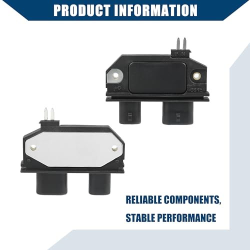 Ignition Module Control Unit for Mercury Marine/Front Ignition Module/Durable Plastic / 1Pcs Black
