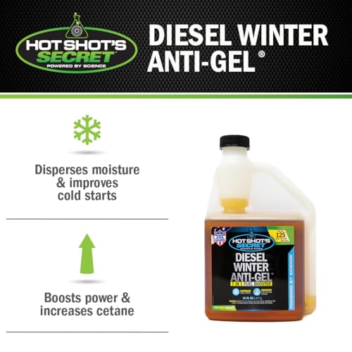Hot Shot's Secret Diesel Winter Anti-Gel Fuel Treatment, 16 oz