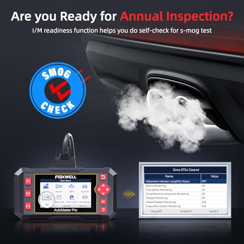 FOXWELL Car Scanner NT604 Elite OBD2 Scanner ABS SRS Transmission