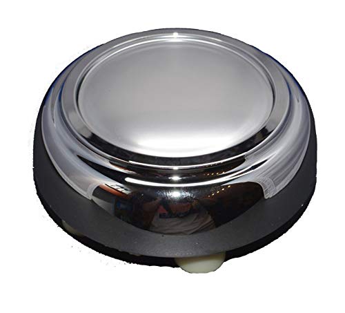New Set of 4 All Chrome Wheel Hub Center Caps Replacement for 1993-1997 Ford Crown Victoria Mercury Grand Marquis Lincoln Town Car