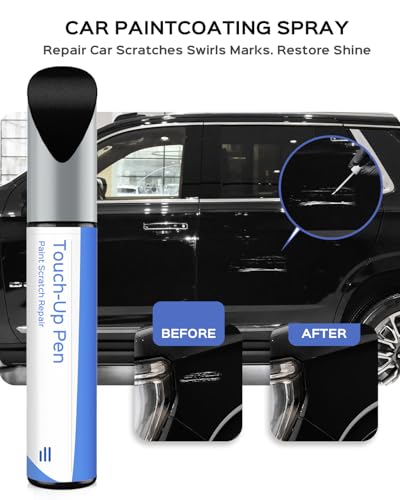 Black 41/41C/WA8555/GBA/20/WA848 Touch Up Paint Exact-Match Compatible with GMC– Car Paint Scratch Repair Kit Automotive Paint Pen Professional Automotive Paint Pen for Scratches, Chips & Nicks - color: Black