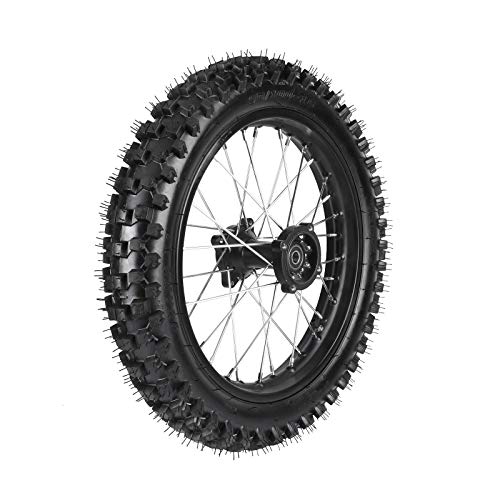 TDPRO Front 70/100-19 & Rear 90/100-16 Wheel Tire and Rim Inner Tube with 15mm Bearing Assembly for Pit Pro Trail Dirt Bike - size: Front+Rear