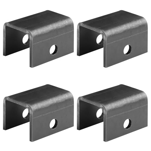 4 Pack Trailer Leaf Spring Hanger Bracket for 1-3/4" Spring, 2" Height