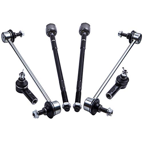 maXpeedingrods 8Pc Front Lower Control Arms for Mitsubishi Lancer 2008-2017