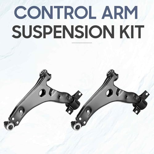 2pc Front Lower Right Left Control Arms with Ball Joints Assembly Fit for Ford Focus 2004 2005 2006 2007 2008 2009 2010 2011 K80408 K80407