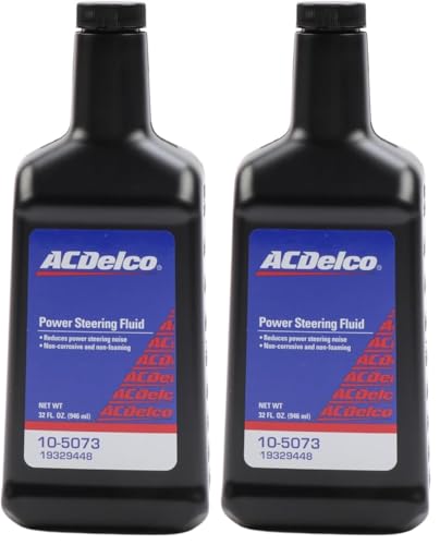 ACDelco GM Original Equipment 10-5073 Power Steering Fluid - 32 oz (Pack of 2) - size: 32 Fl Oz (Pack of 2)