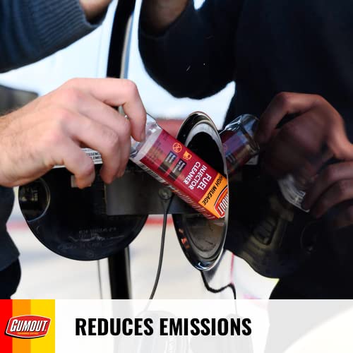 Gumout 800001363 High Mileage Fuel Injector Cleaner - 6 oz. - size: 6 Fl Oz (Pack of 1), style: High Mileage Fuel Injector Cleaner
